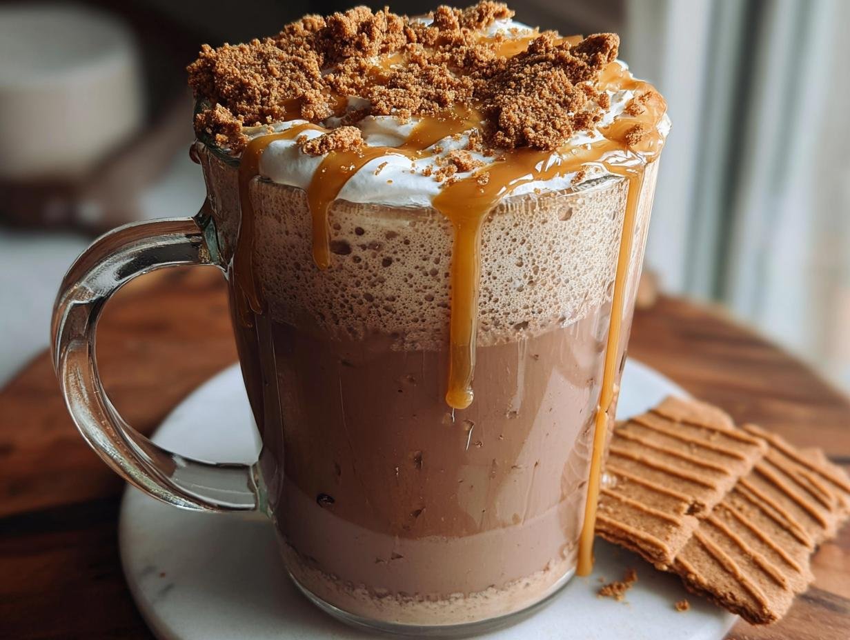 Biscoff Hot Chocolate: 5 Min Cozy Bliss