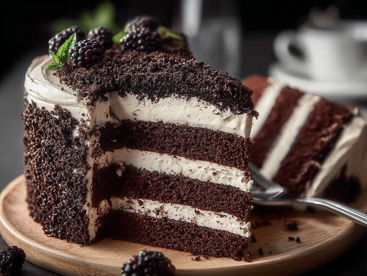 Black Velvet Cake: Your Easy, Irresistible Recipe - Black Velvet Cake - additional detail