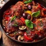 Chicken Cacciatore Red Wine