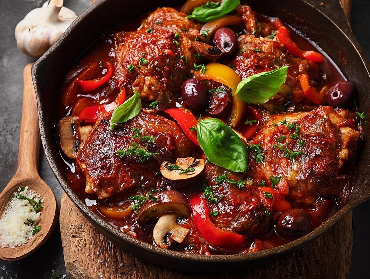 Chicken Cacciatore Red Wine: The 1 Perfect Recipe