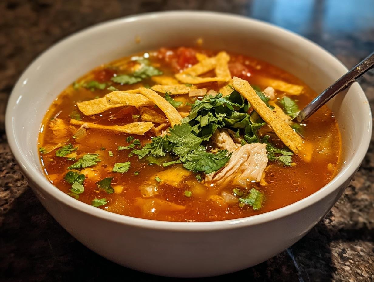 Chicken Tortilla Soup Warms hearts with 1 easy recipe 3 Chicken Tortilla Soup Warms hearts with 1 easy recipe - Chicken Tortilla Soup Warms - additional detail