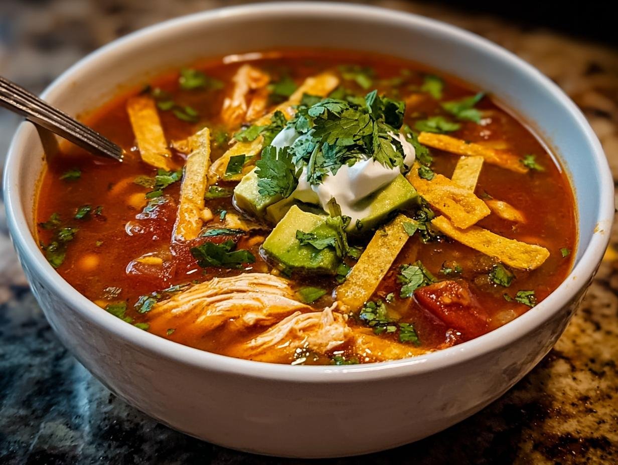 Chicken Tortilla Soup Warms hearts with 1 easy recipe 1 Chicken Tortilla Soup Warms