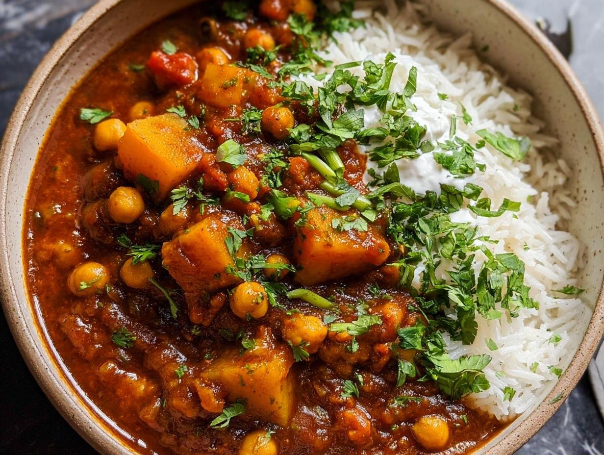 Amazing Chickpea Curry Potatoes in 1 Hour - Chickpea Curry Potatoes - additional detail