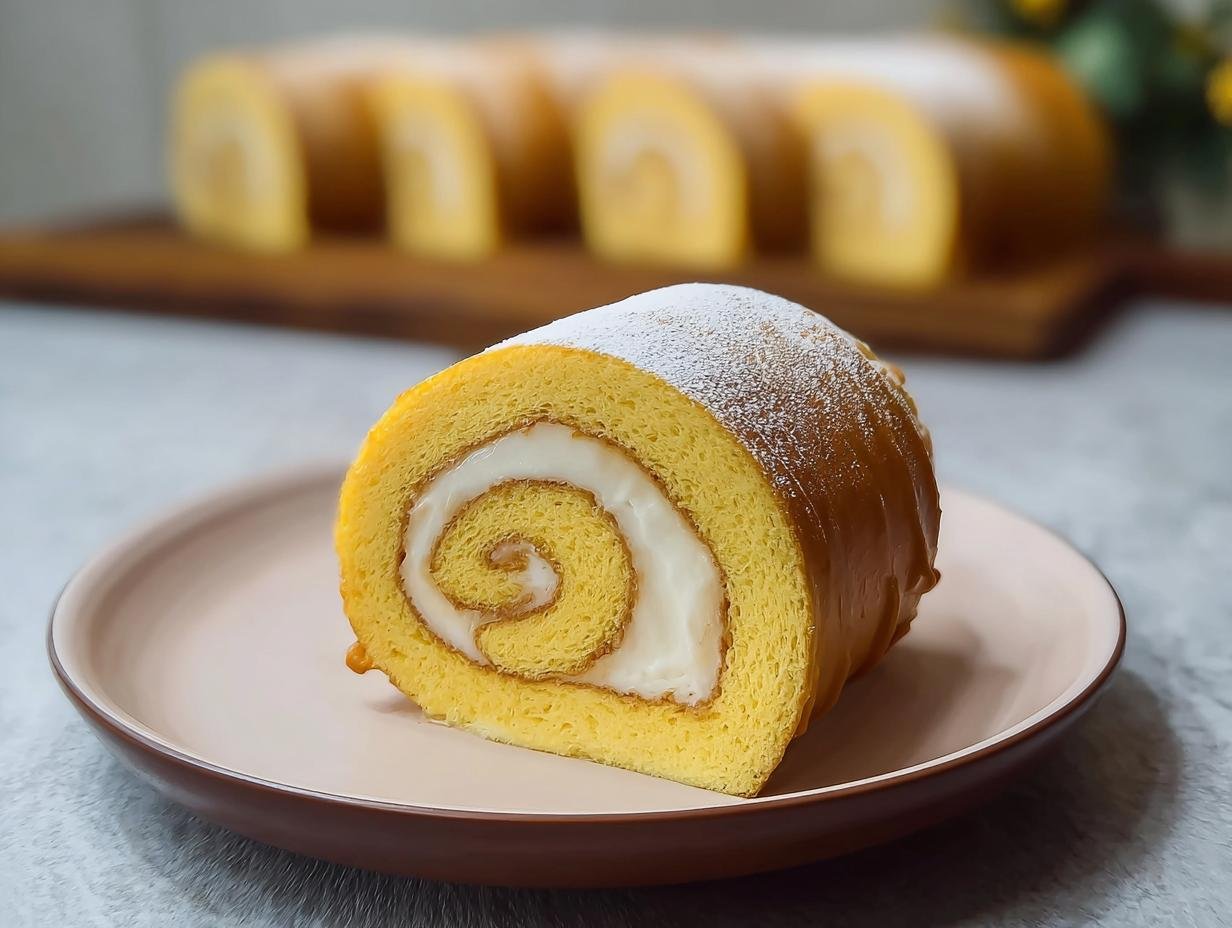 Fluffy Chinese Swiss Roll: 5 Secrets - Chinese Swiss Roll - additional detail