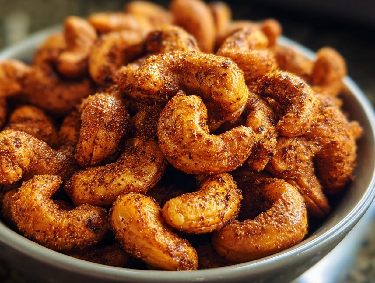 Cinnamon Roasted Cashews: Addictive Snack Guaranteed
