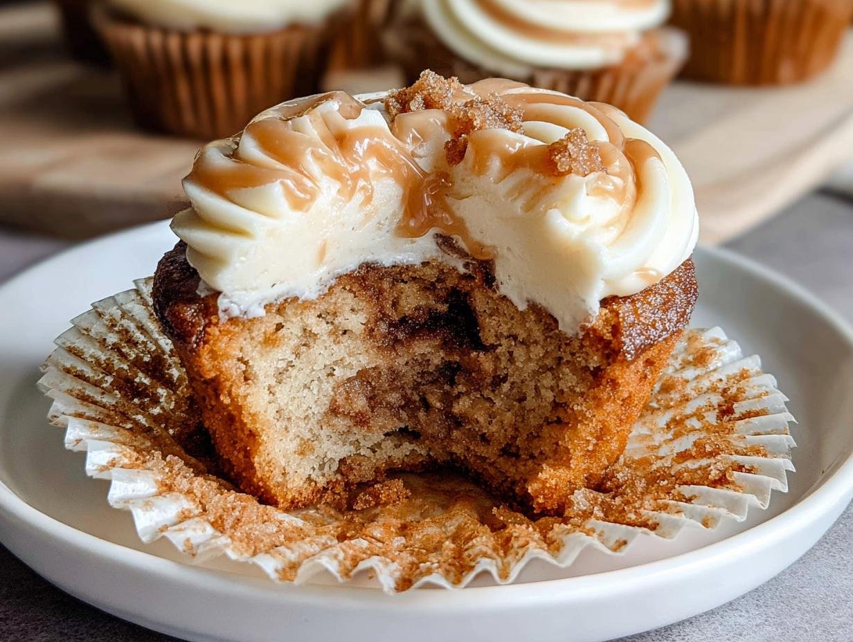 Cinnamon Roll Cupcakes: Amazing 1-Step Swirl Creation