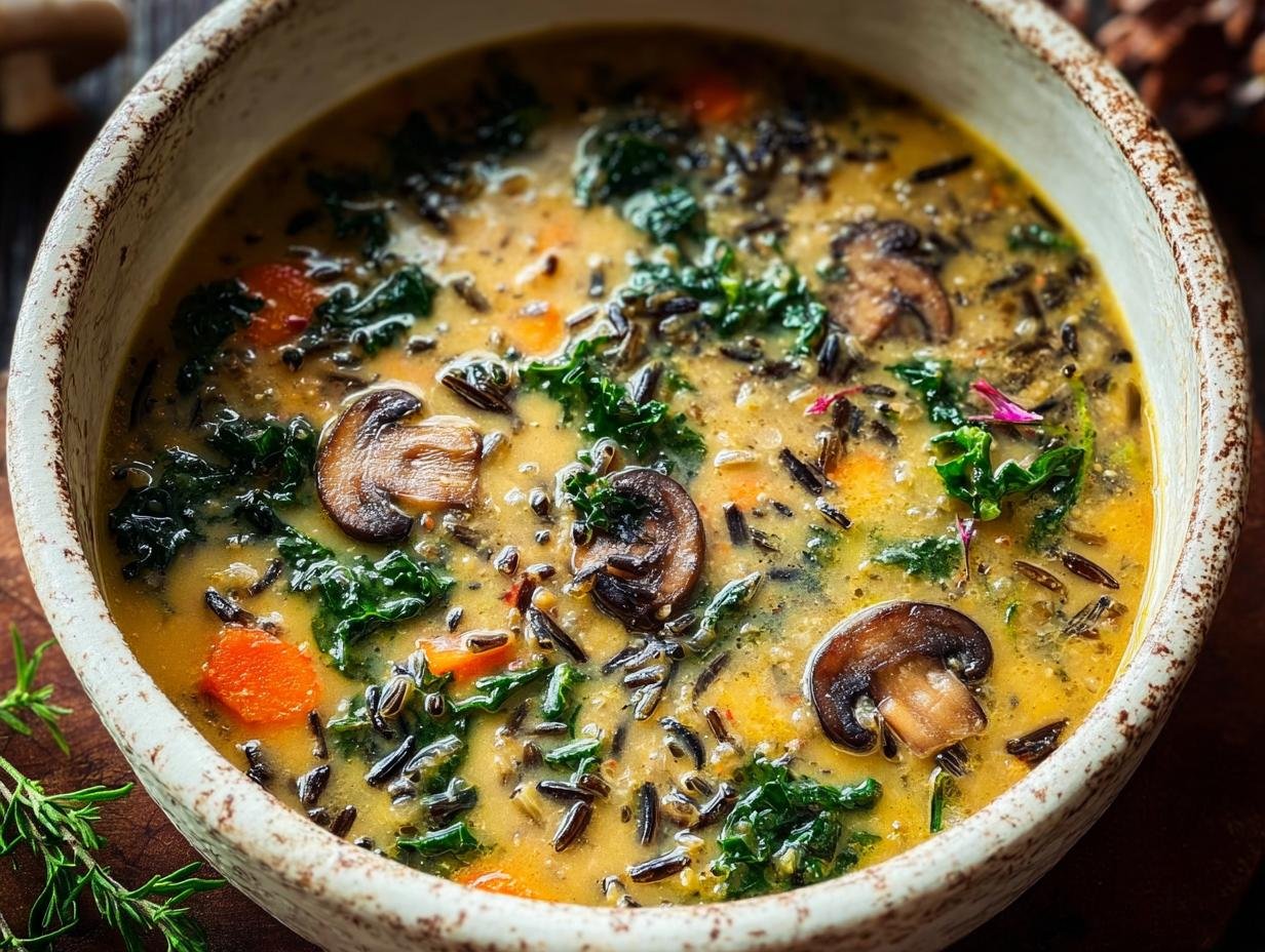 Cozy Autumn Wild Rice: 1 Amazing Fall Soup - Cozy Autumn Wild Rice - main visual representation