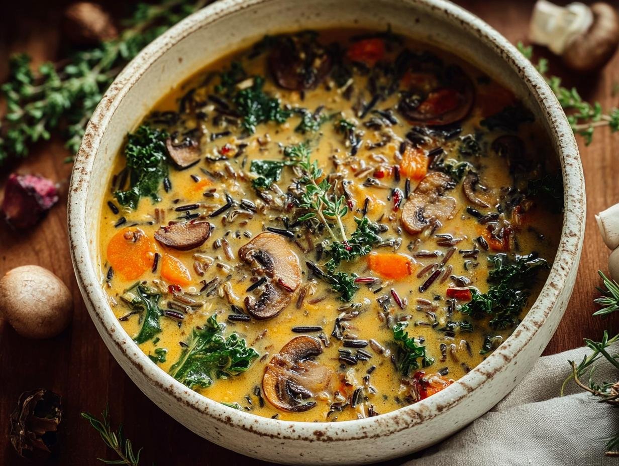 Cozy Autumn Wild Rice: 1 Amazing Fall Soup