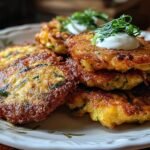 Crispy Zucchini Fritters Elevate