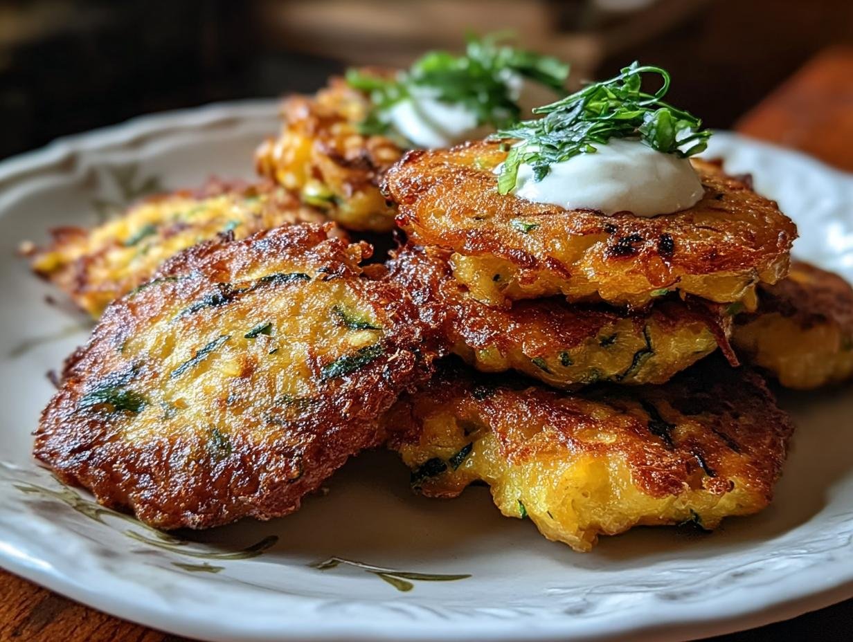 Crispy Zucchini Fritters: 2 Secrets to Amazing Flavor.