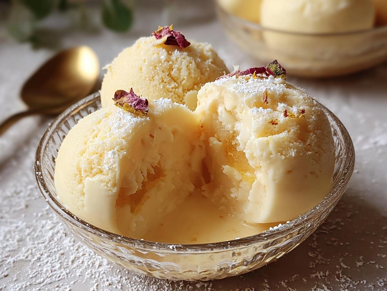 Custard Rasgulla: 35 Amazing Bites