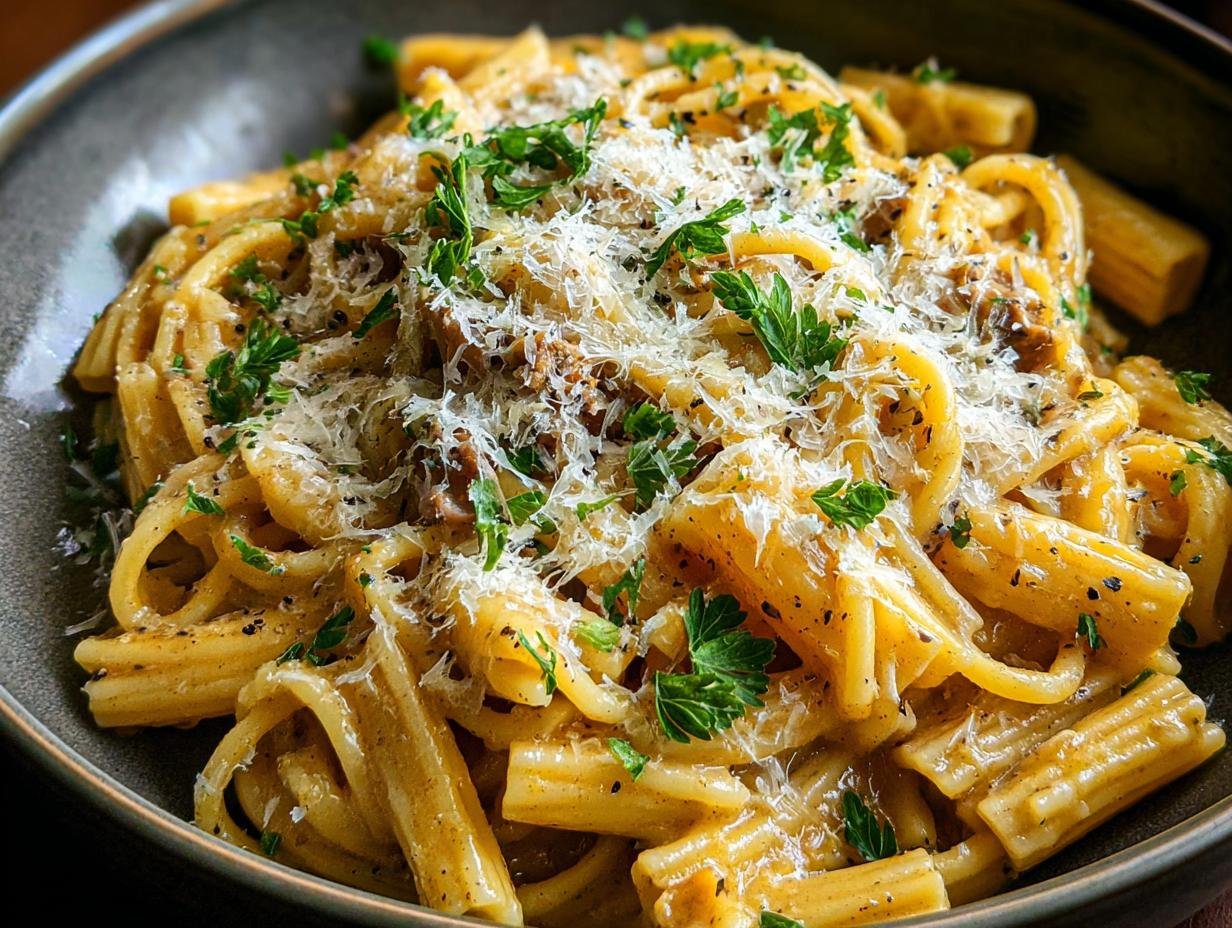 French Onion Pasta: Amazing 30-Min Meal - French Onion Pasta - additional detail