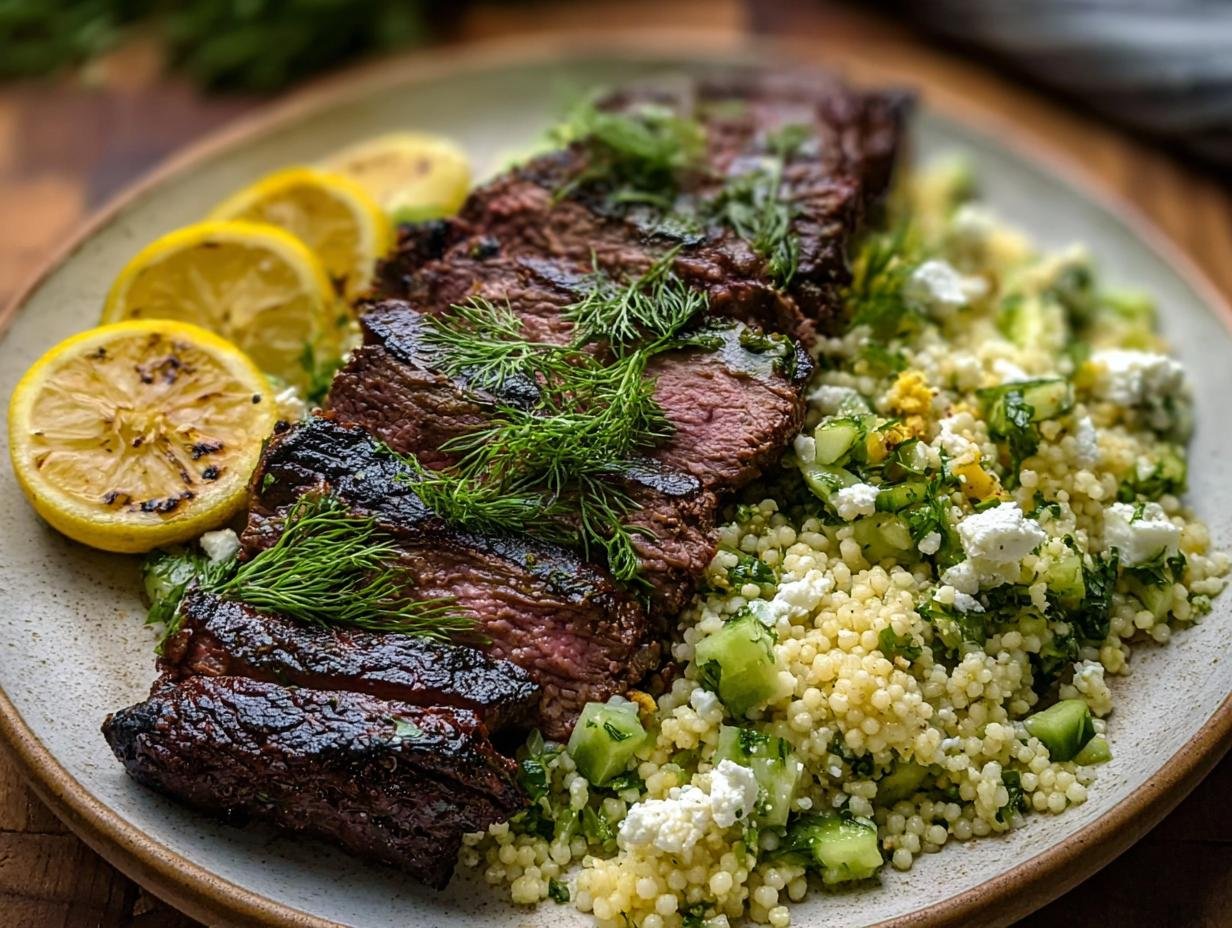 Grilled Skirt Steak Lemon: Amazing Flavor, 15 Min Prep 3 Grilled Skirt Steak Lemon: Amazing Flavor, 15 Min Prep - Grilled Skirt Steak Lemon - additional detail