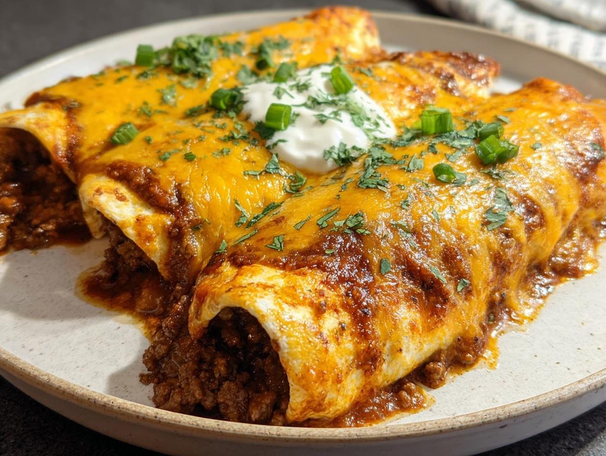 Ground Beef Enchiladas: Easy Weeknight Comfort - Ground Beef Enchiladas - additional detail