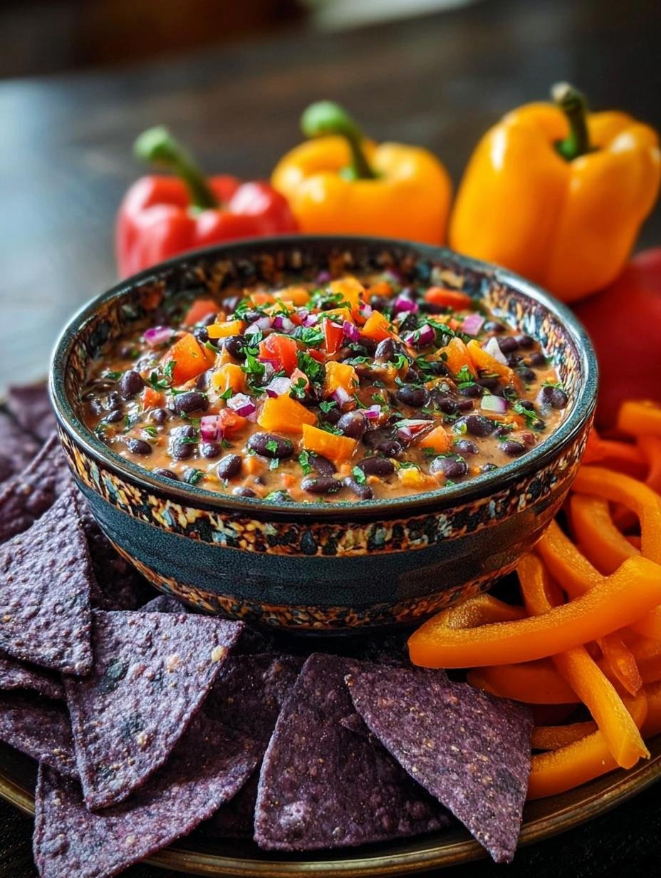 Halloween Bean Dip