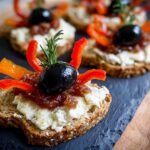 Halloween Eyeball Bruschetta