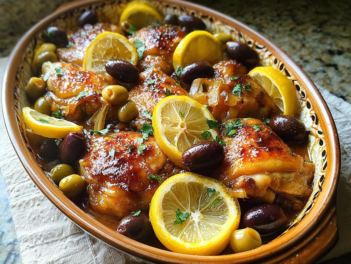 Honey Glazed Chicken Lemon: 4 Juicy Servings