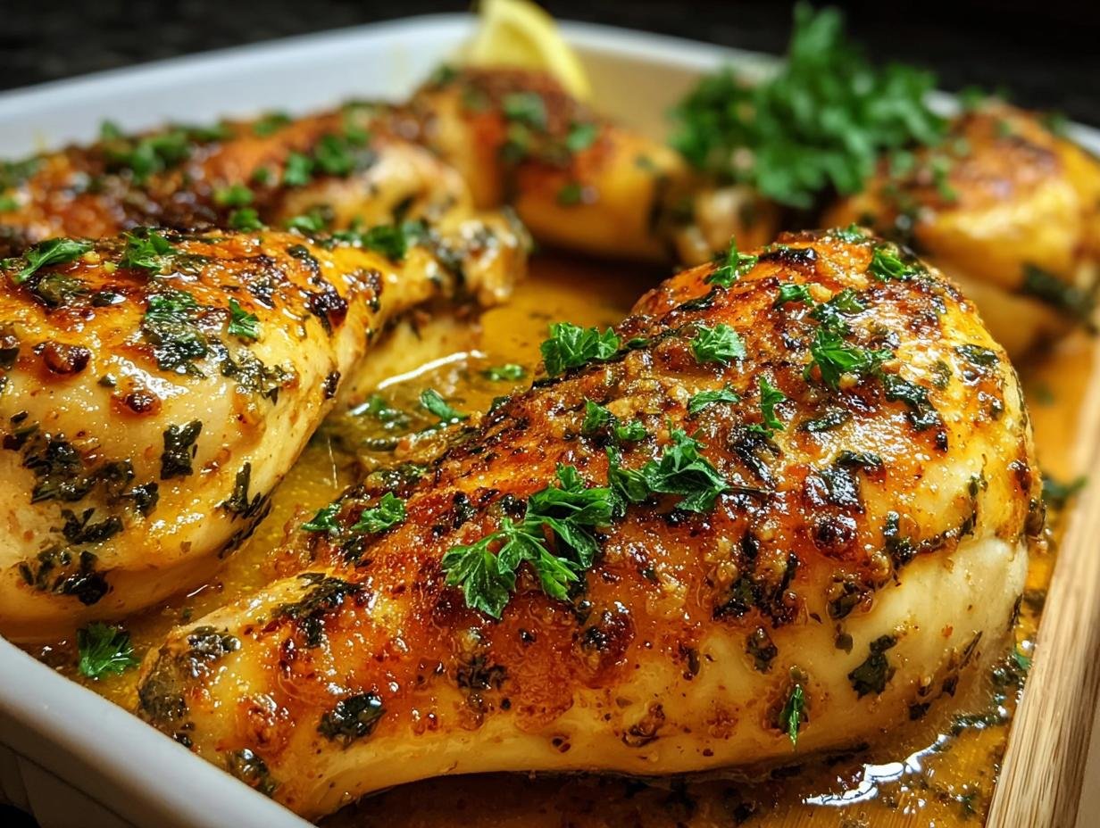 Honey Mustard Baked Chicken: 8 Juicy Pieces - Honey Mustard Baked Chicken - additional detail