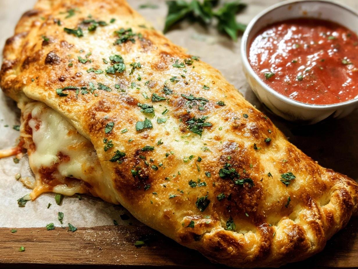 Amazing Italian Calzone: 1 Secret Revealed - Italian Calzone - additional detail