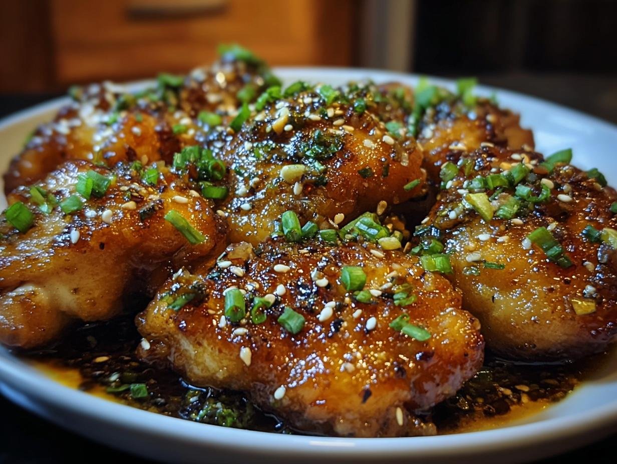 Juicy Honey Garlic Chicken