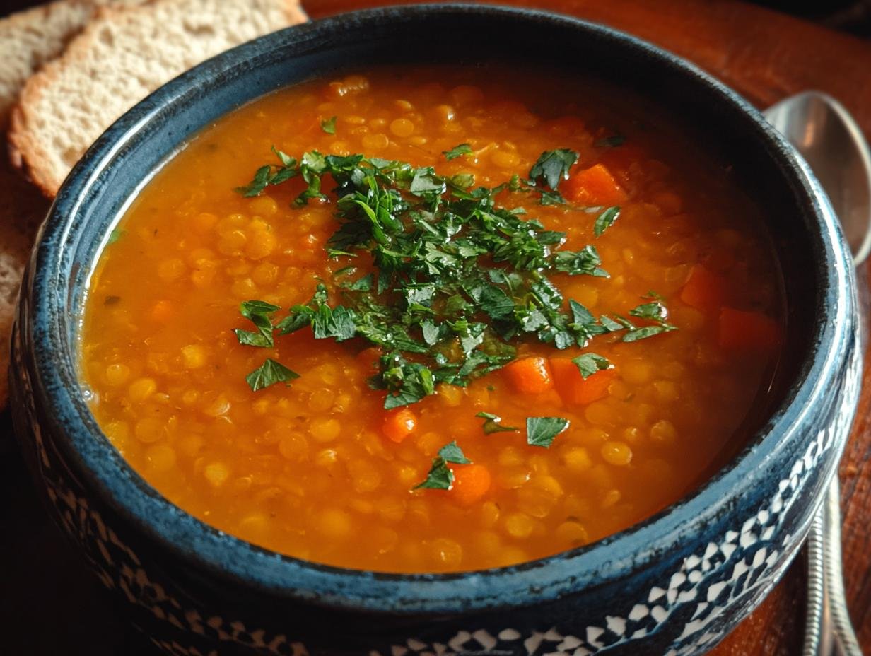 Warming Lentil Carrot Soup: 25 Minutes of Bliss - Lentil Carrot Soup Warms - additional detail