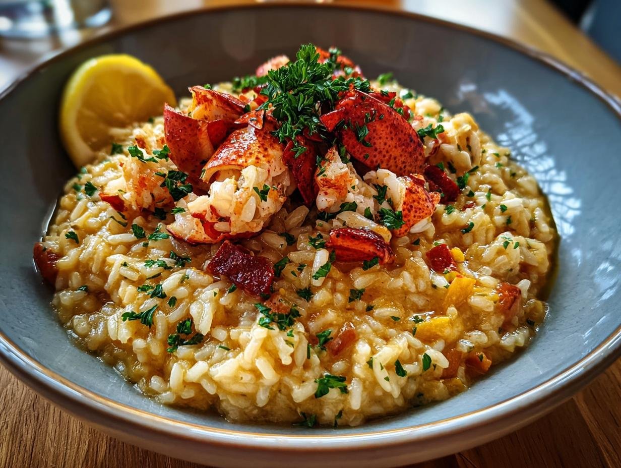 Lobster Risotto: 1 Simple Recipe For Decadence - Lobster Risotto - additional detail