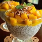 Mango Coconut Chia Pudding