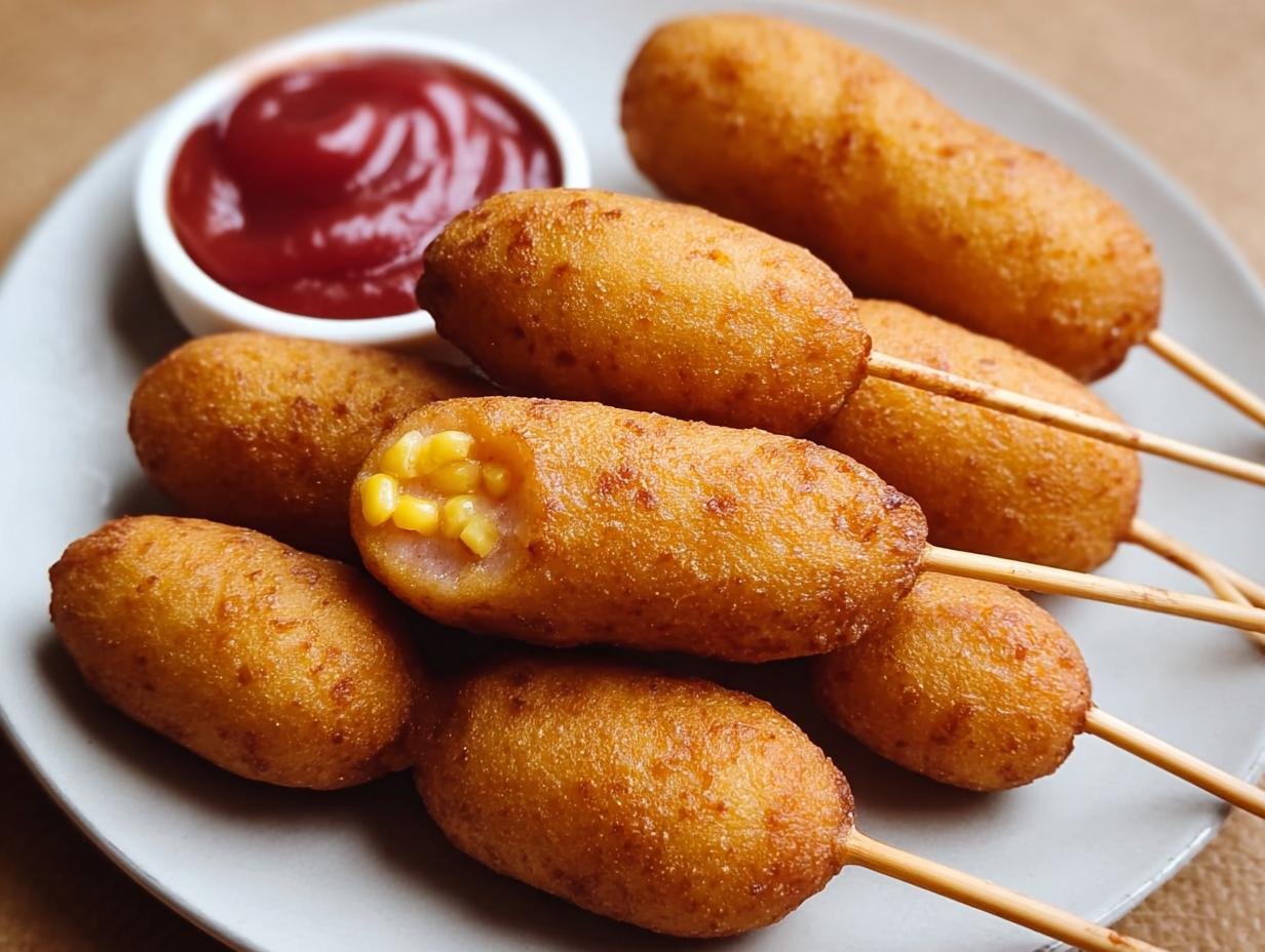 Mini Corn Dogs: 5 Amazing Bites - Mini Corn Dogs - additional detail