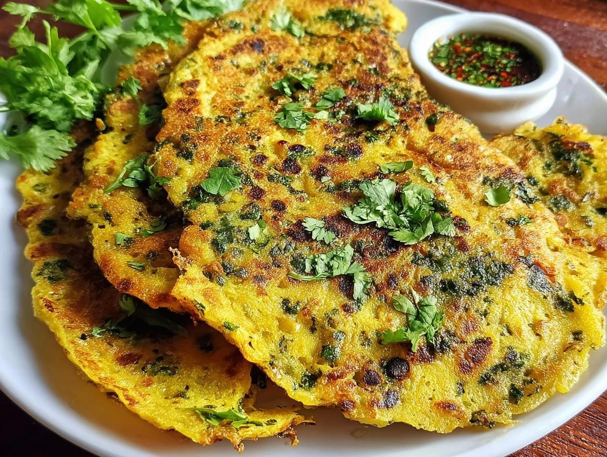 Amazing Moong Dal Chilla: 10 Minutes to Yum 2 Amazing Moong Dal Chilla: 10 Minutes to Yum - Moong Dal Chilla - additional detail