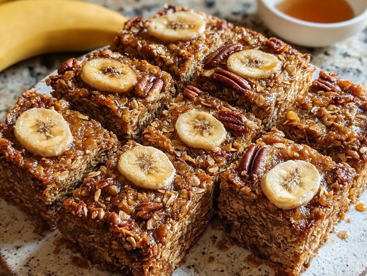 Oatmeal Banana Bars