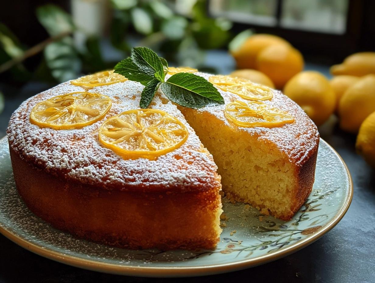 Simple One Bowl Lemon Olive Cake Magic - One Bowl Lemon Olive - additional detail