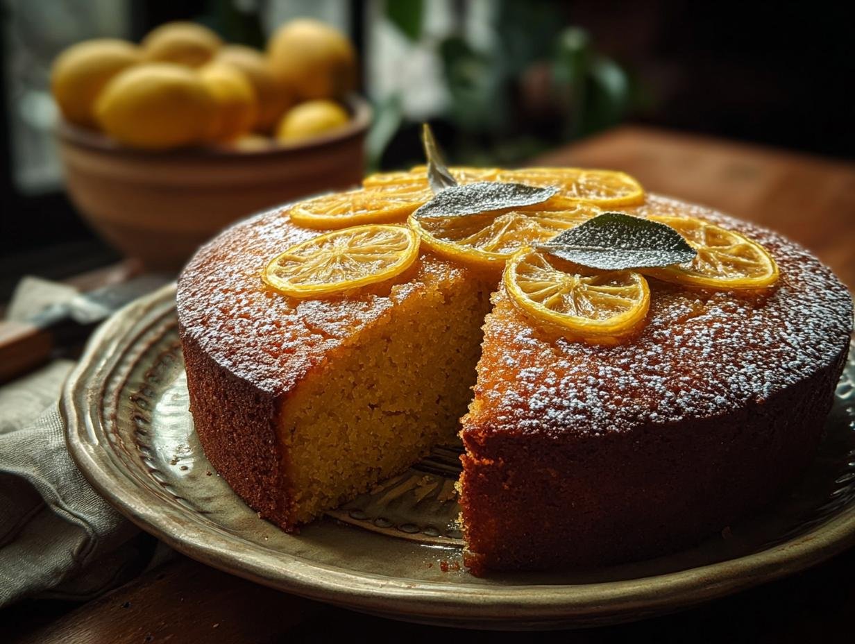 Simple One Bowl Lemon Olive Cake Magic - One Bowl Lemon Olive - additional detail