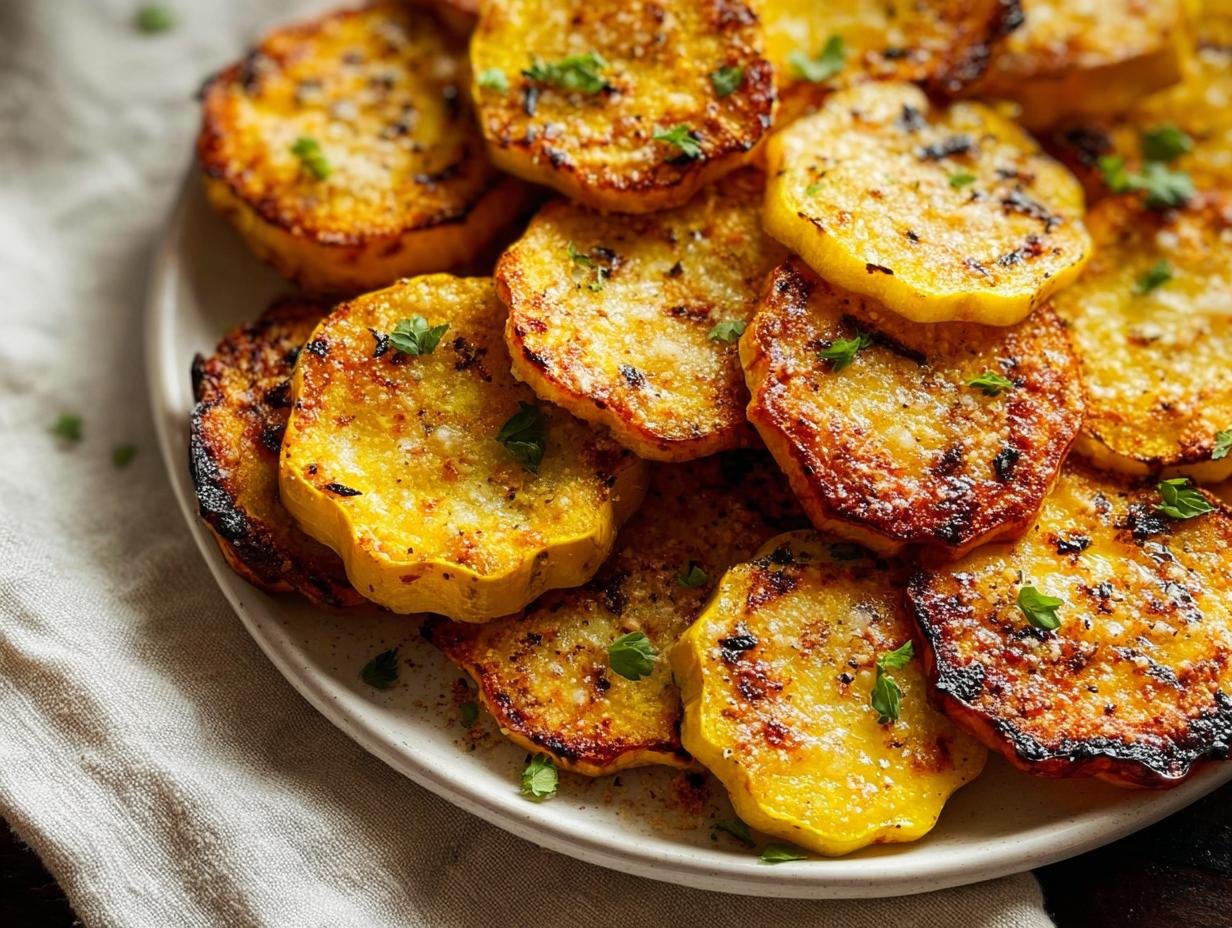 Parmesan Baked Yellow Squash: 15 Min Magic - Parmesan Baked Yellow Squash - additional detail