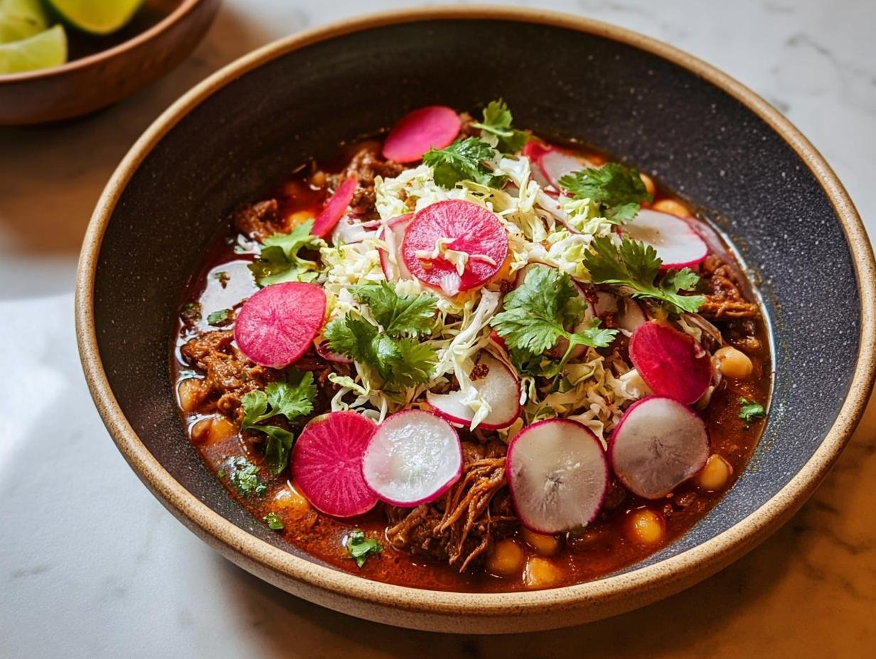 Pozole: Easy Comfort Food with 3 lbs Pork - Pozole - additional detail