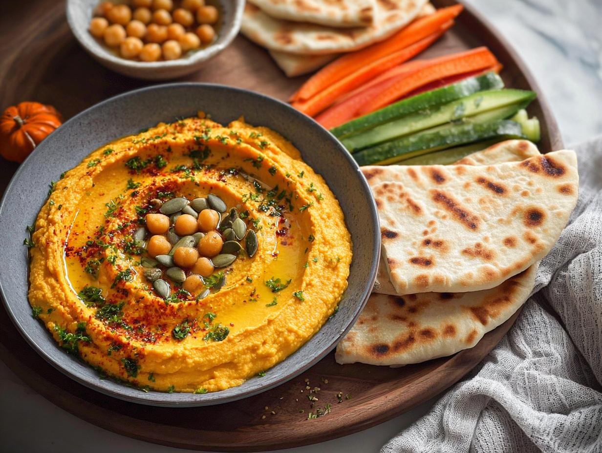 Amazing Pumpkin Hummus Recipe: 1 Jar Wonder - Pumpkin Hummus - additional detail