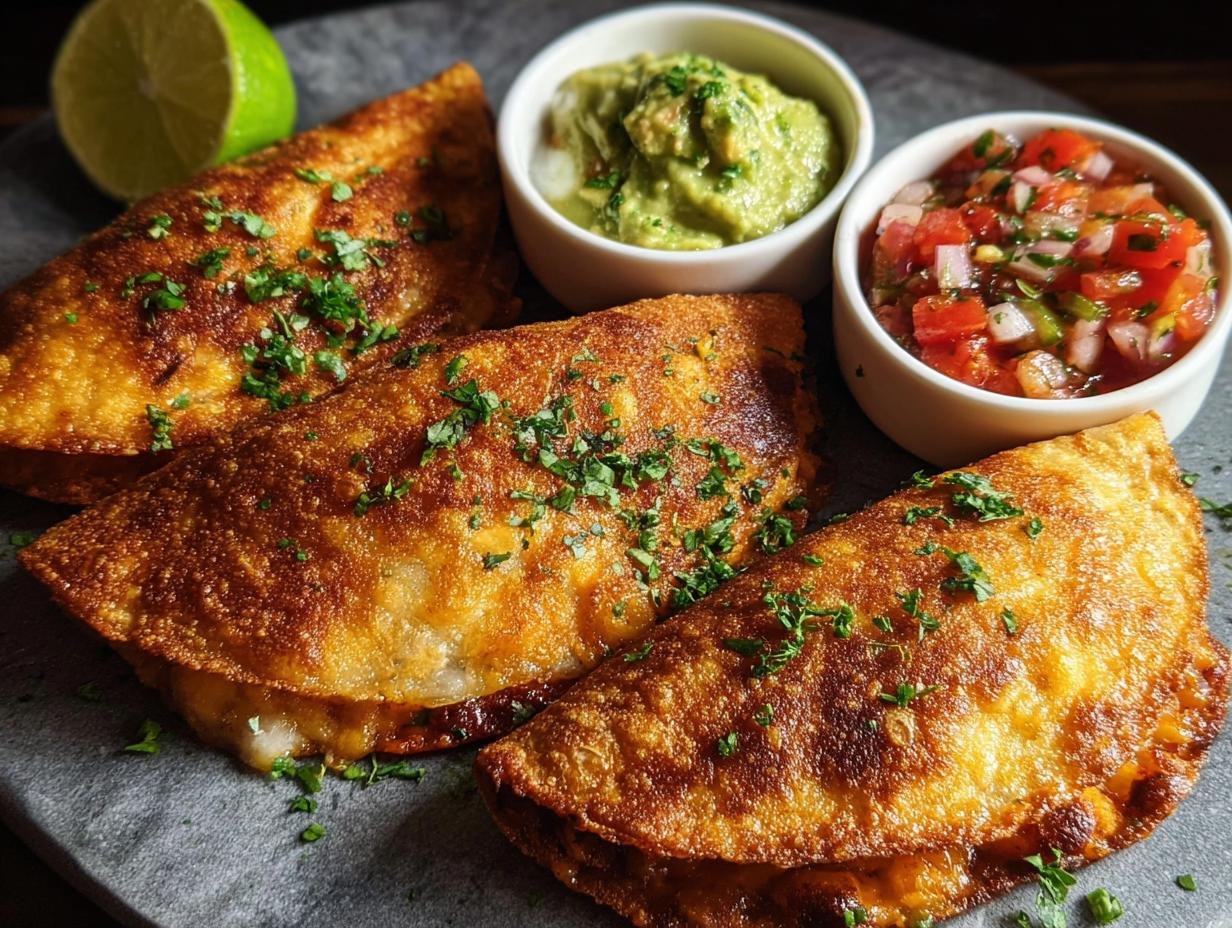 Quesadillas Fritas Mexicanas: Crispy Bliss
