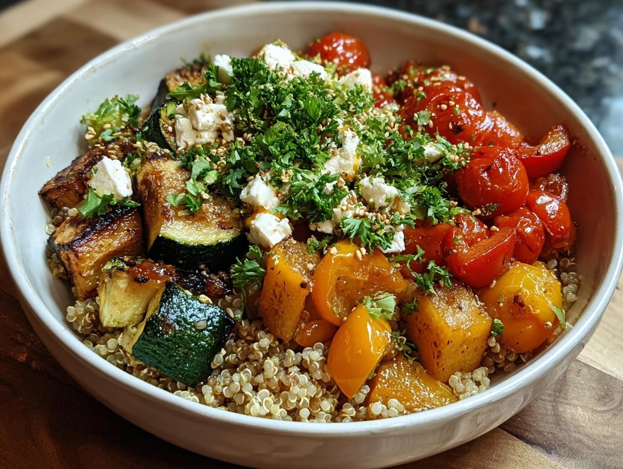 Quinoa Roasted Veggie Bowl: Amazing 15-Min Prep - Quinoa Roasted Veggie Bowl - main visual representation