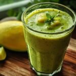 Refreshing Green Mango Smoothie
