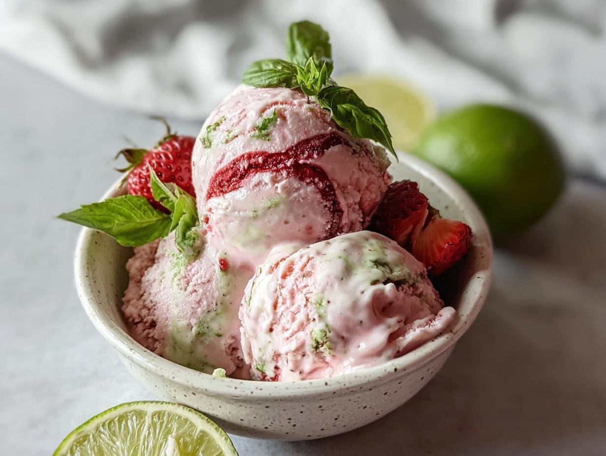 Amazing Roasted Strawberries Lime Basil Recipe 1 Roasted Strawberries Lime Basil