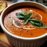 Roasted Tomato Basil Soup