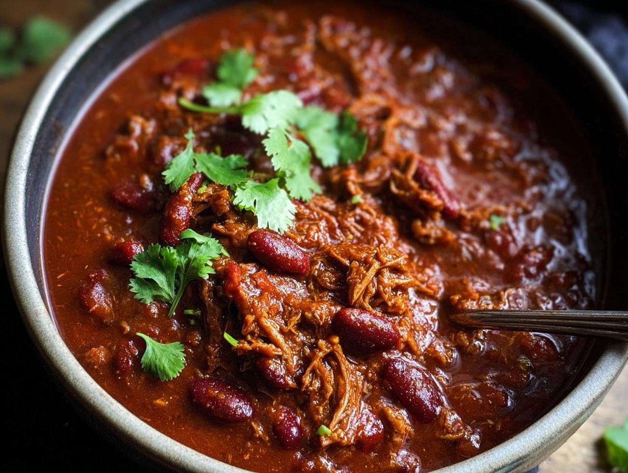 Shredded Beef Chili Con: 1 Amazing Dish - Shredded Beef Chili Con - additional detail