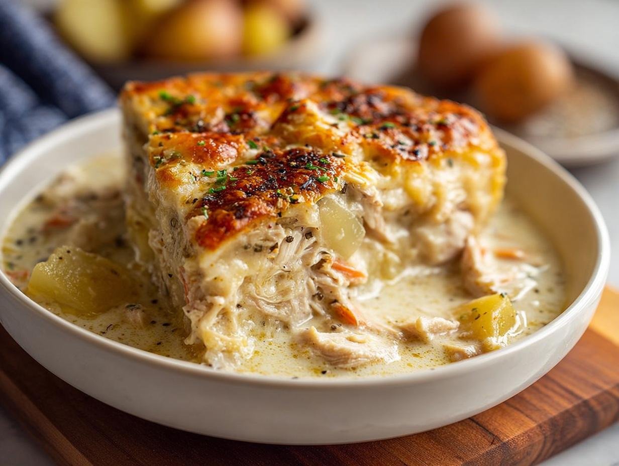 Slow Cooker Garlic Parmesan