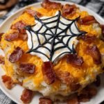 Spooky Loaded Mashed Potato