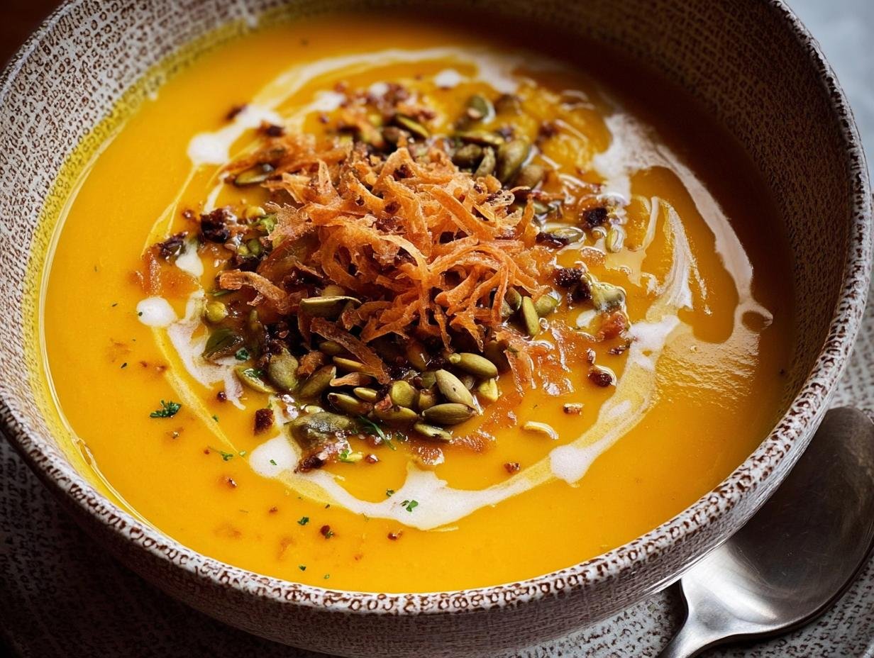 Sweet Potato Soup: 1 Amazing Comfort Bowl - Sweet Potato Soup - additional detail