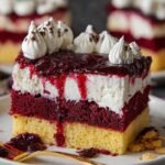 Vampire Poke Cake