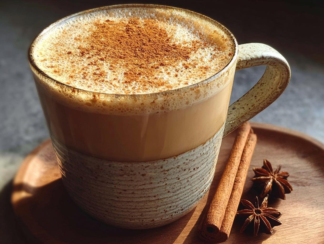 Bold Vanilla Cinnamon Milk Tea: 7 Min Yum - Vanilla Cinnamon Milk Tea - close-up of ingredients