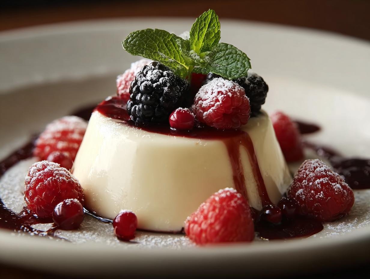 Creamy Vanilla Panna Cotta: Easy 1-Step Recipe - Vanilla Panna Cotta Creamy - additional detail
