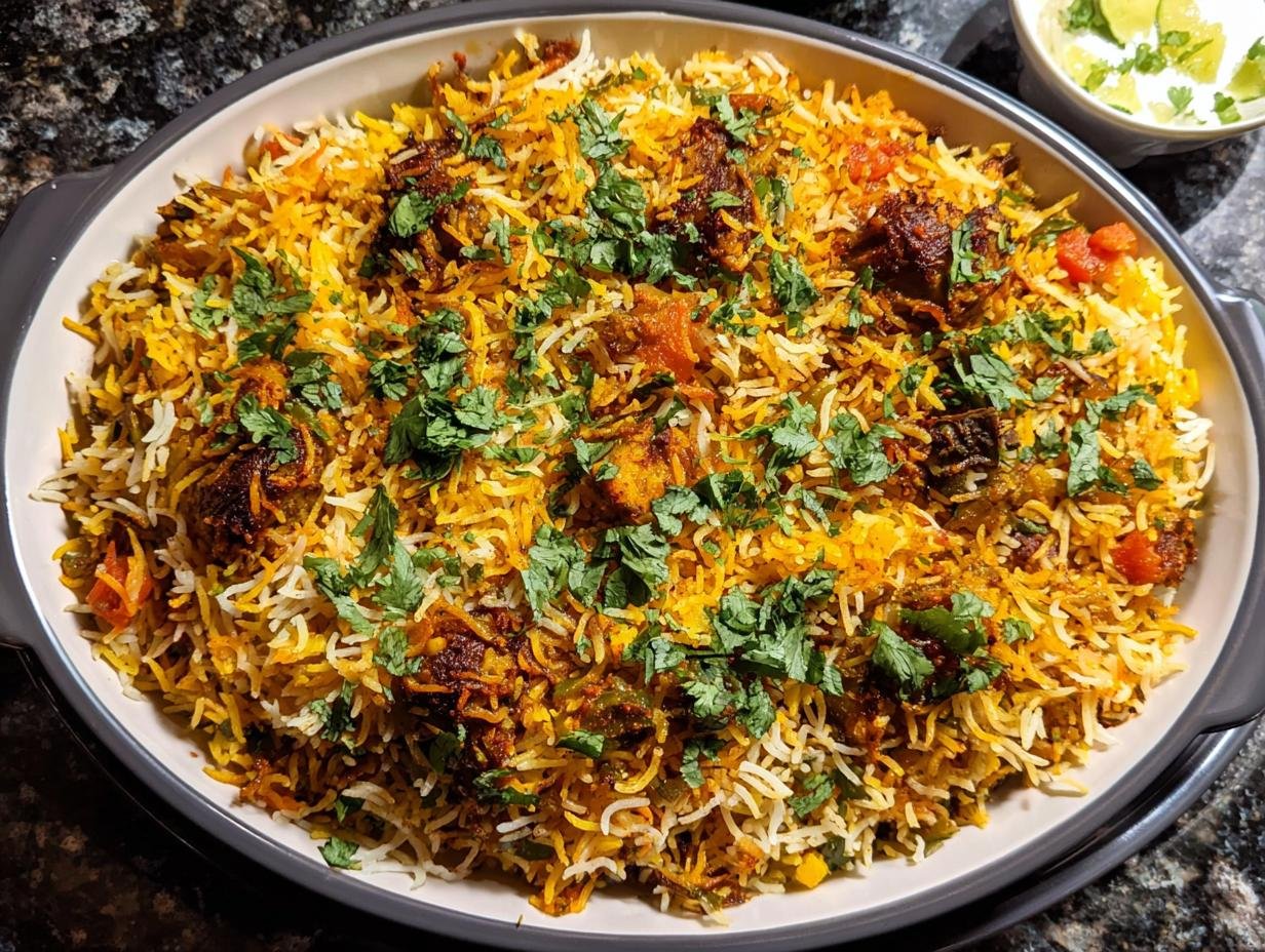 Vegetable Dum Biryani: Amazing Restaurant Taste 2x - Vegetable Dum Biryani - additional detail