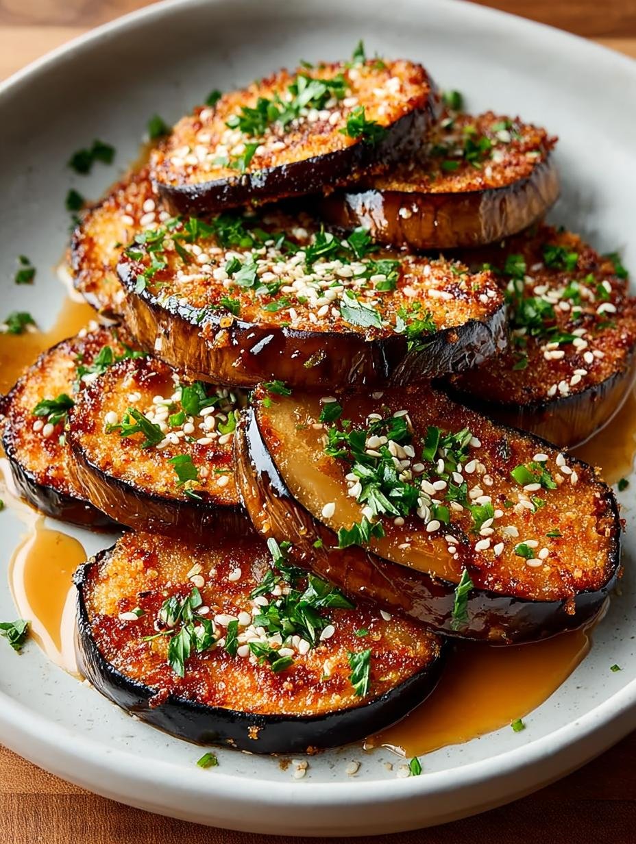 Air Fryer Eggplant with Miso Sauce: A Vegan Delight