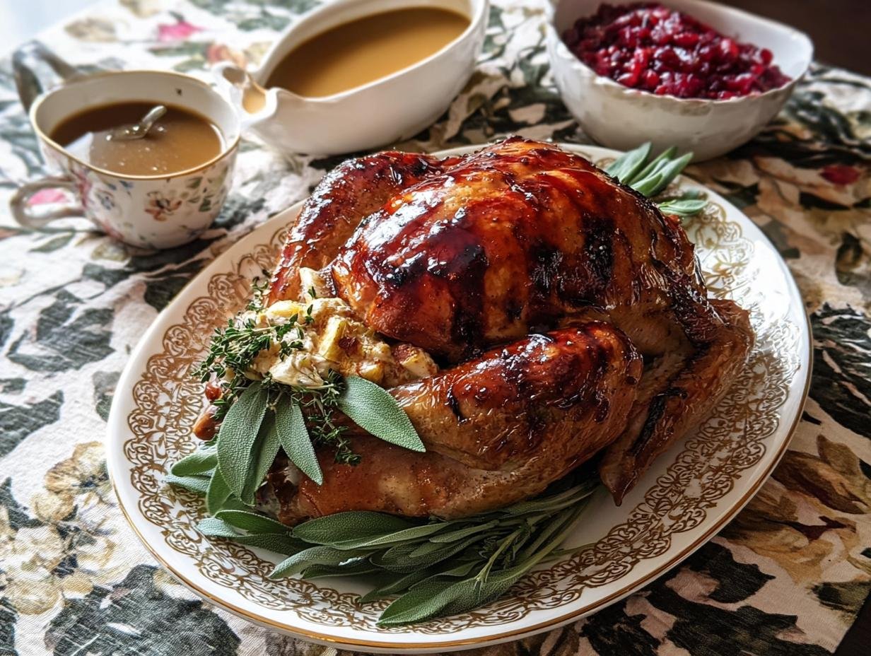 Apple Cider Glazed Turkey